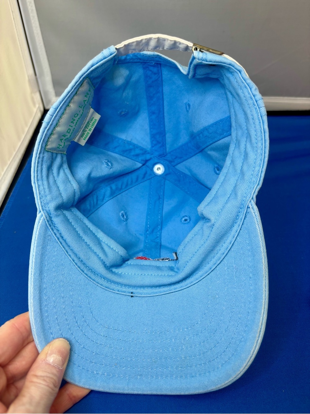 Harding Lane kids embroidered ball cap with airplane - Picture 8 of 9